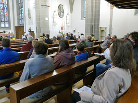 Familiengottesdienst zum Erntedankfest (Foto: Karl-Franz Thiede)